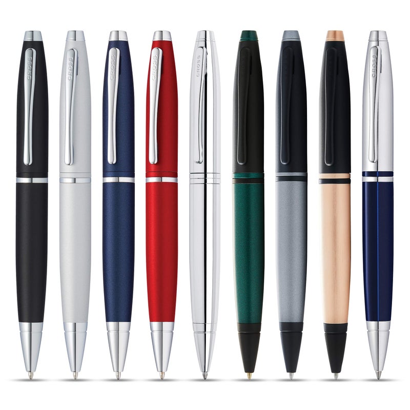 Cross Calais Refillable Ballpoint Pen, Medium Ballpen, Includes Premium Gift Box - Satin Chrome - Image 4